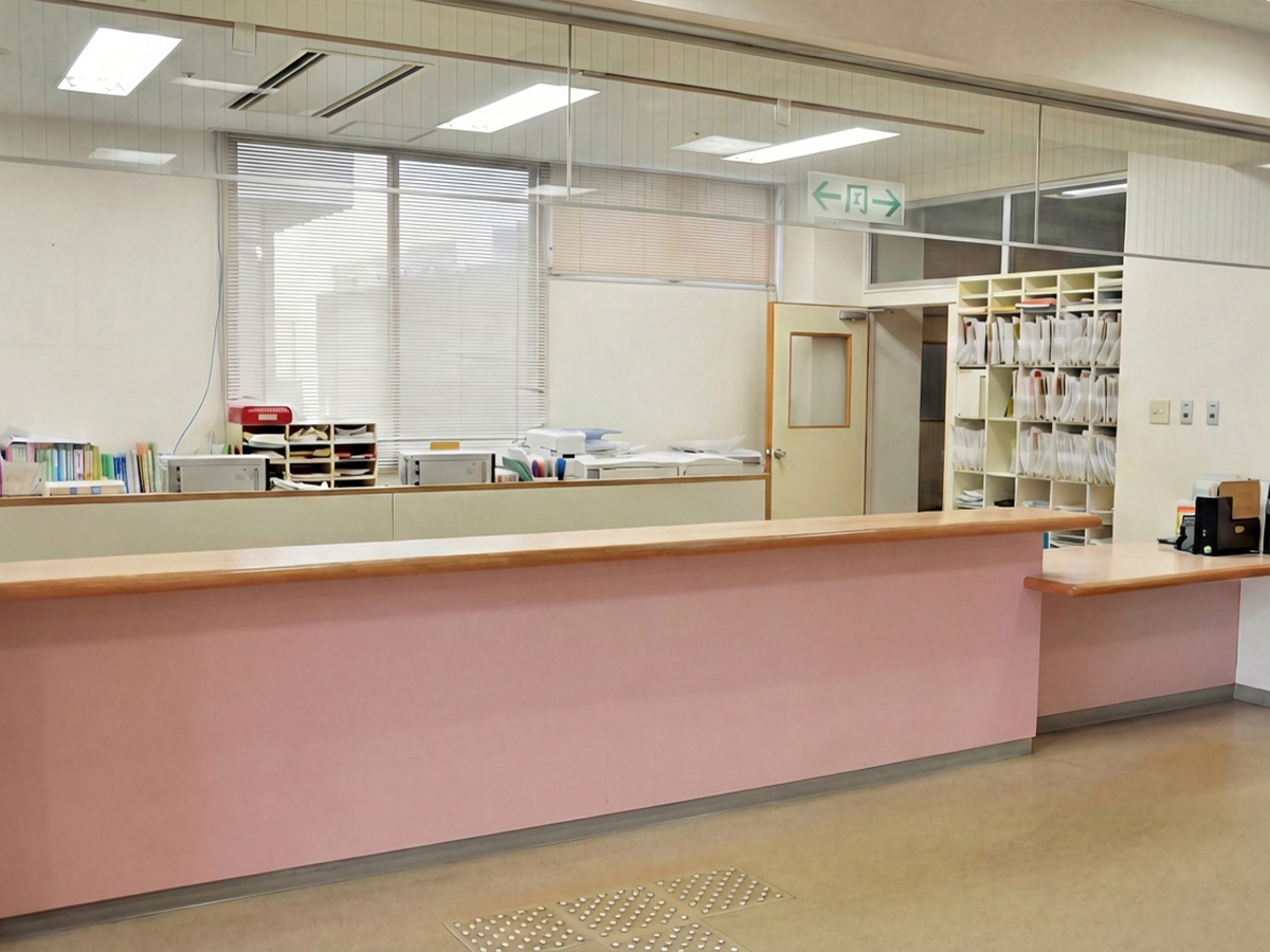 受付カウンター